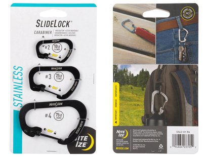 Nite ize karabijnhaak slidelock 3-pack z