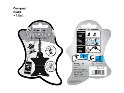 Nite ize curvyman zwart