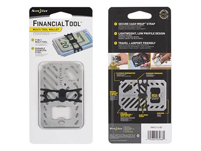 Nite ize financial tool multitool zilver