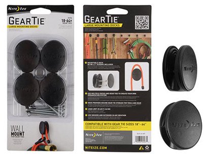 Nite ize gear tie dockable puck 4-pack z
