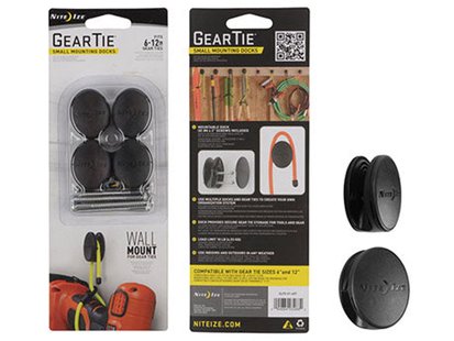 Nite ize gear tie dockable puck 4-pack z