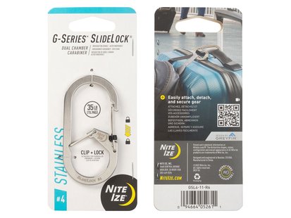 Nite ize g-series karabijnhaak slidelock
