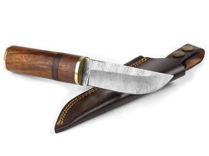 Njord petri damast puukko