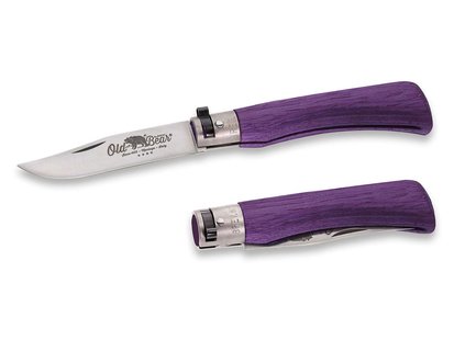 Old bear full color paars m