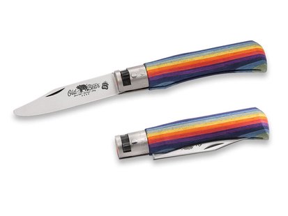 Old bear young geslepen regenboog