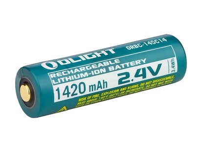 Olight 14500 1420mah accu