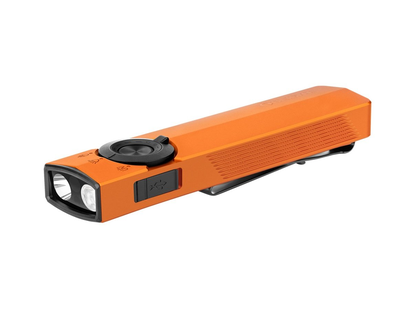 Olight ArkPro Orange – Compacte 3+1 EDC Zaklamp met Floodlight, Spotlight, UV en Laser