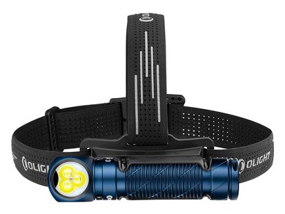 Olight Perun 3 Midnight Blue Oplaadbare Zak- En Hoofdlamp 3000 Lumen