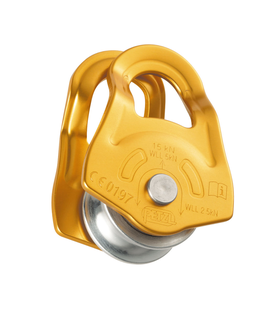 Petzl MOBILE – Ultralichte en Compacte Universele Katrol 13 mm & 5 KN