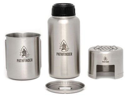 Pathfinder rvs drinkfles kookset