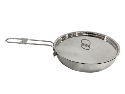Pathfinder opvouwbare rvs koekenpan met