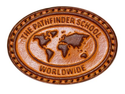Pathfinder patch worldwide leer bruin
