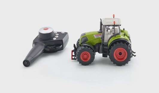 Claas Axion 850 Set Met Afstandsbediening Op Schaal 1:32