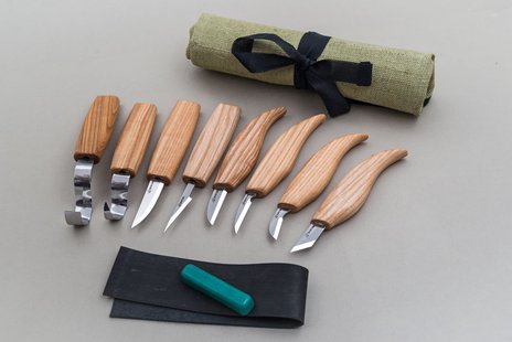 Beavercraft wood carving set of 8 knives