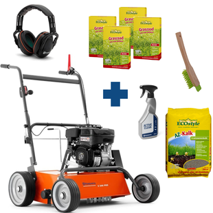 Husqvarna s500 pro verticuteer actie