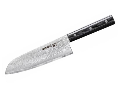 Samura damascus 67 santoku knife