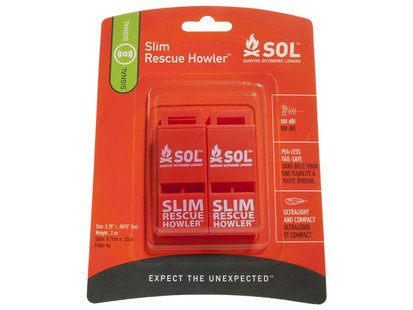 Sol signaalfluit slim rescue howler 2st