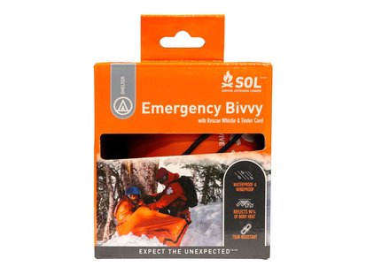 Sol nood bivakzak oranje