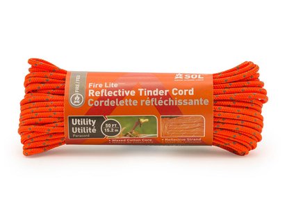 Sol fire lite tinder utilitycord 15,2 m
