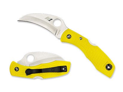 Spyderco tasman salt pe yellow