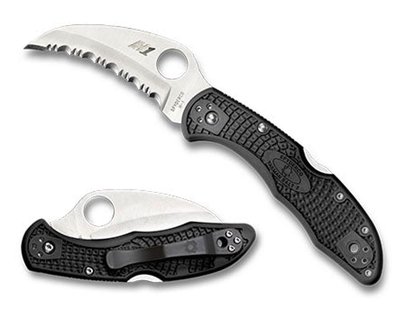 Spyderco tasman salt 2 black h-1 se