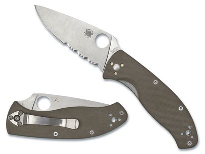 Spyderco tenacious brown cpm m4 ce
