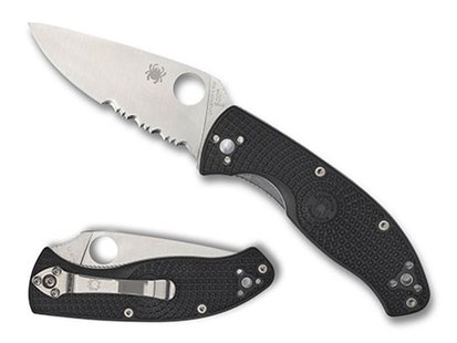 Spyderco tenacious lightweight black 8cr