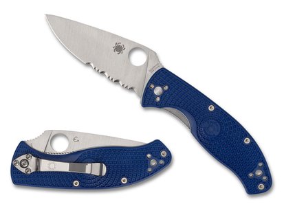 Spyderco tenacious lightweight blue cpm