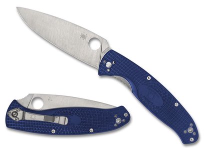 Spyderco resilience lightweight blue cpm