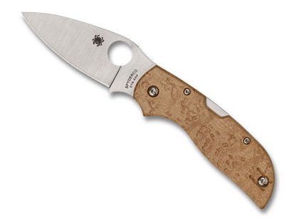 Spyderco chaparral birdseye maple cts xh
