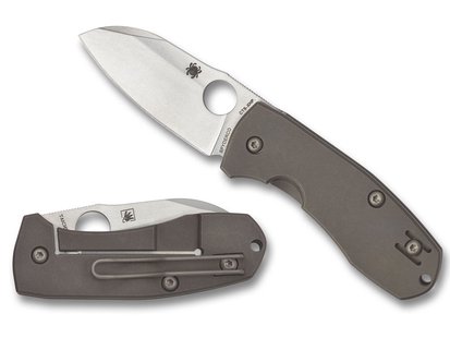 Spyderco techno 2 titanium cts xhp pe