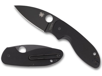 Spyderco efficient black /  black 8cr13m