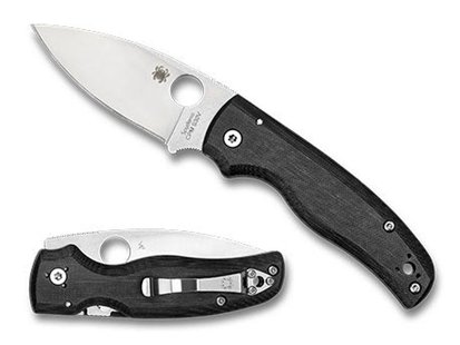 Spyderco shaman black cpm s30v pe