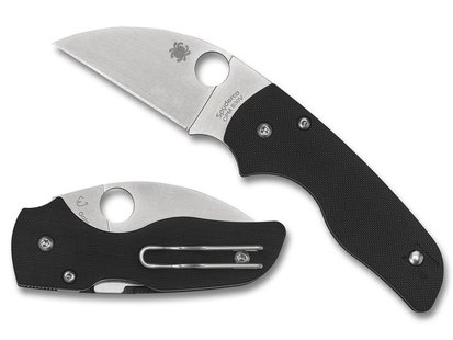 Spyderco lil native wharncliffe black cp
