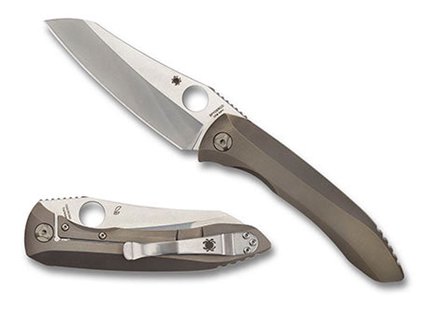 Spyderco paysan titanium cpm s90v pe