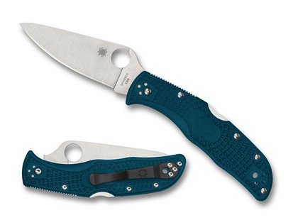 Spyderco endela lightweight blue k390 pe