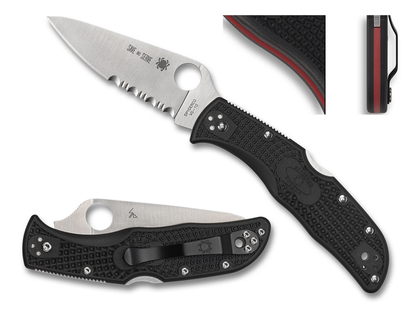 Spyderco endela red black limited