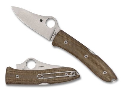 Spyderco spyopera brown cpm m39 pe