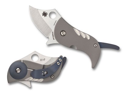 Spyderco pochi titanium cpm s45cv pe