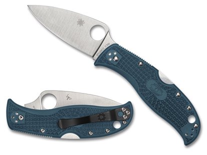 Spyderco leafjumper lightweight blue k39
