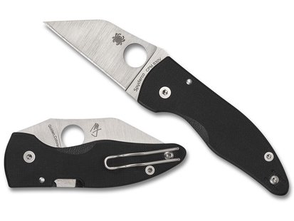 Spyderco microjimbo black cpm s30v
