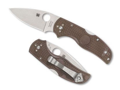 Spyderco Native 5 Brown FRN CPM 15V Sprint Run