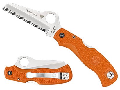 Spyderco rescue se orange