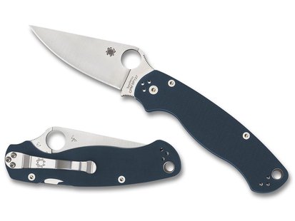 Spyderco paramilitary 2 cobalt blue spy2