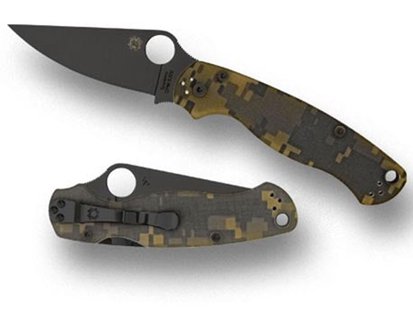 Spyderco paramilitary 2 pe camo