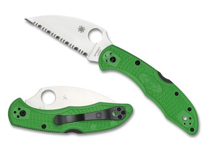 Spyderco salt 2 wharnecliffe green lc200