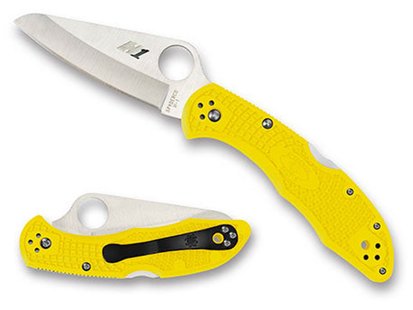Spyderco salt 2 yellow h-1 pe