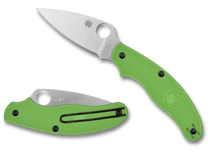 Spyderco uk penknife salt green lc200n p