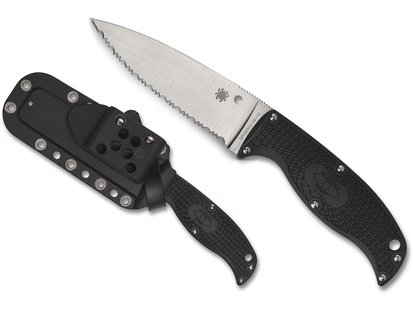 Spyderco enuff 2 black vg-10 se