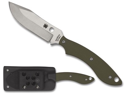 Spyderco stok bowie od green 8cr13mov pe